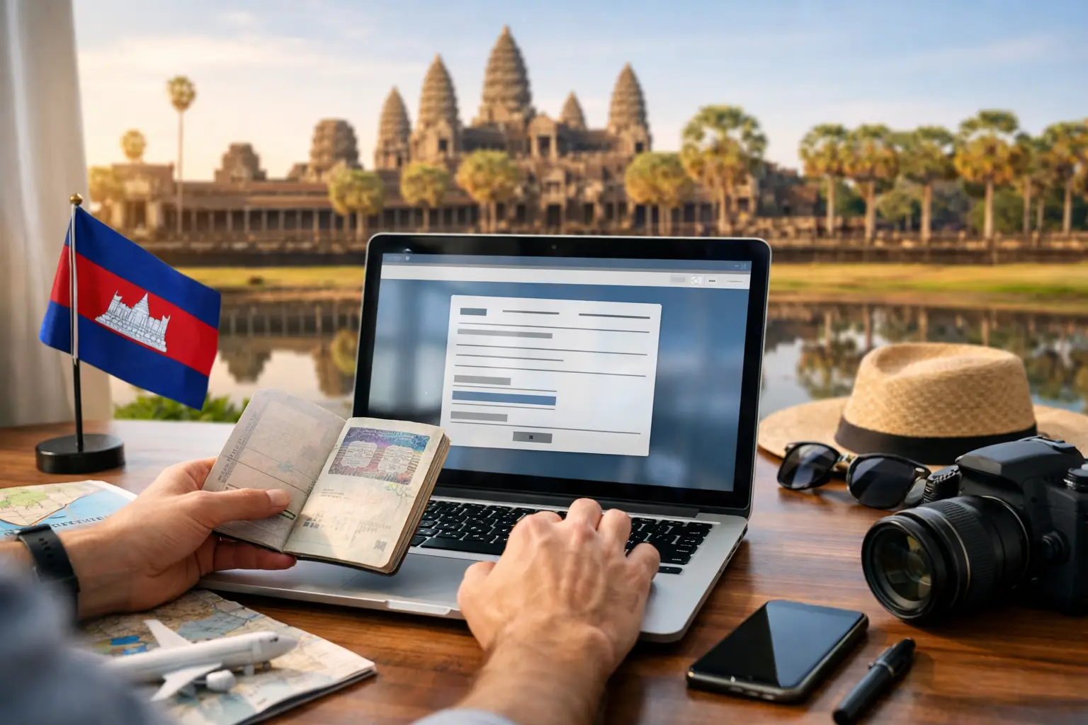Cambodia eVisa application timeline for travelers planning a flight